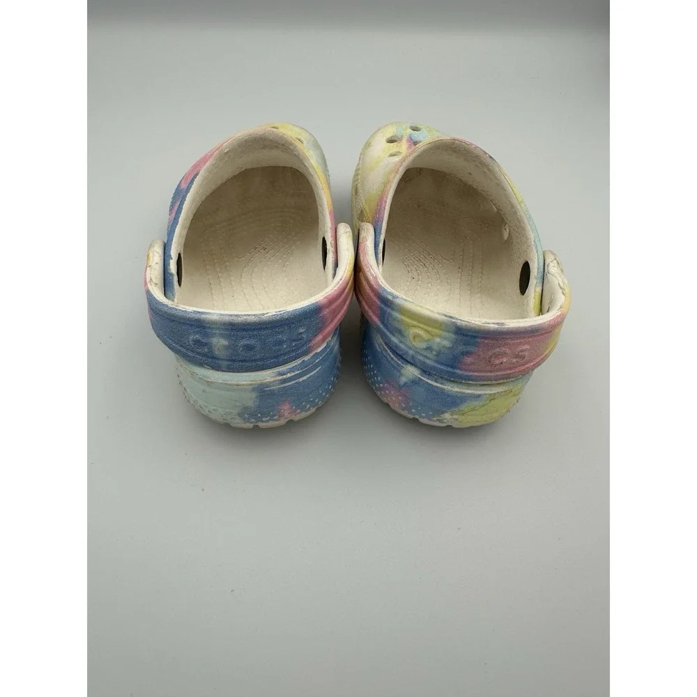 CROCS Classic Tie Dye Clogs Toddler C8